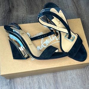 Christian Louboutin  Levitalo
Ankle Strap Wedge Sandal